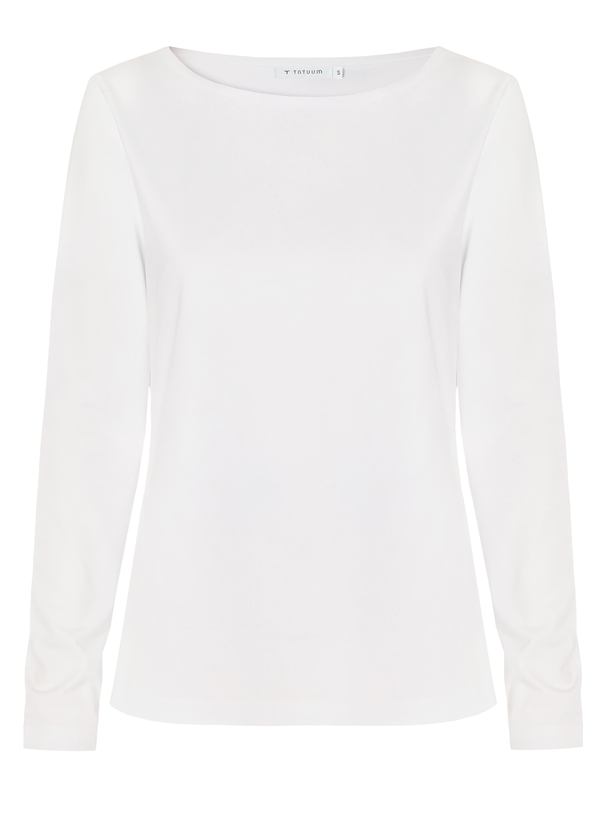 TATUUM Bluza | bela barva: sprednja stran