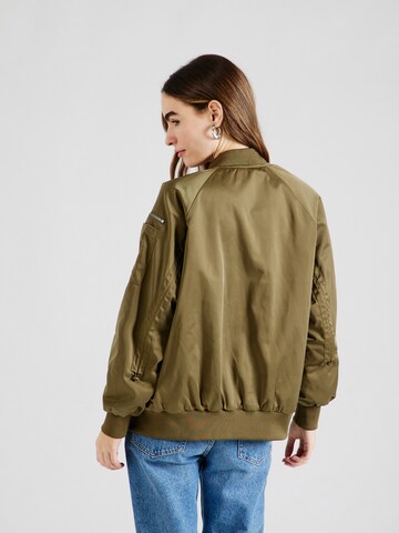 NÜMPH Between-Season Jacket 'ALLIE' in Green