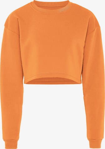 myMo ATHLSR Sweatshirt in Orange: front