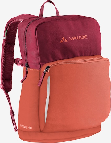 VAUDE Sports Backpack 'Minnie 10' in Red: front