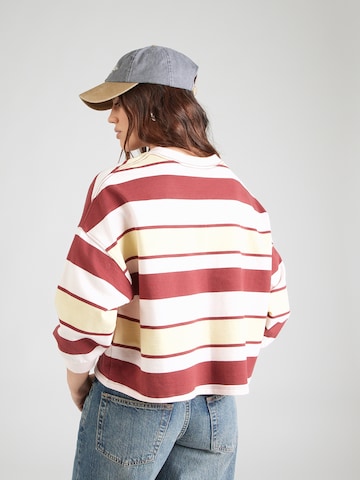 QUIKSILVER Mikina 'BRIGHTCW' - Hnedá