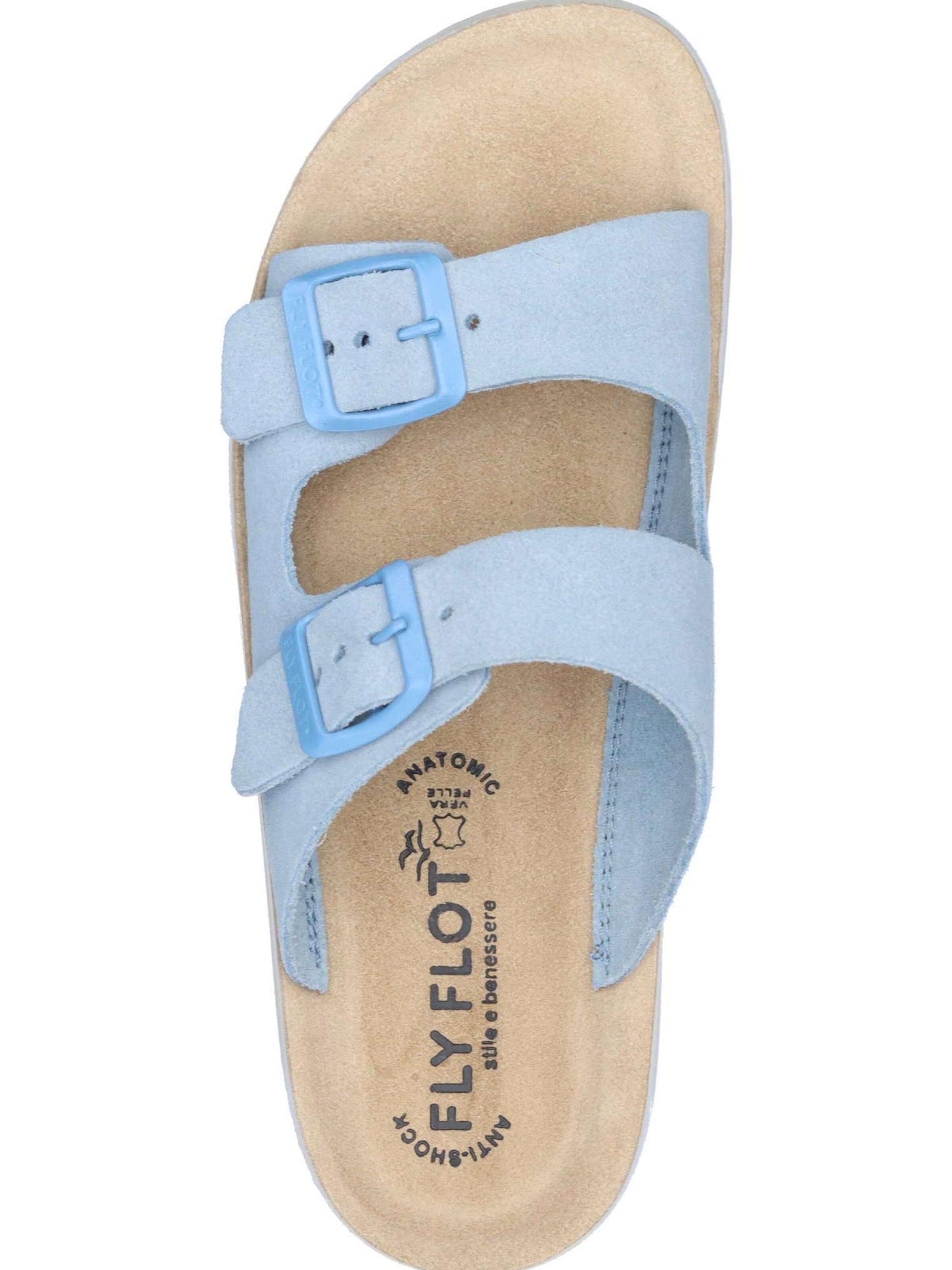 FLY FLOT Mules in Blue