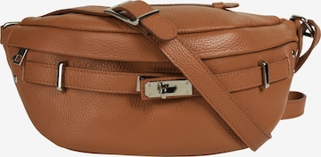 Samantha Look Gürteltasche in Braun: Vorderseite