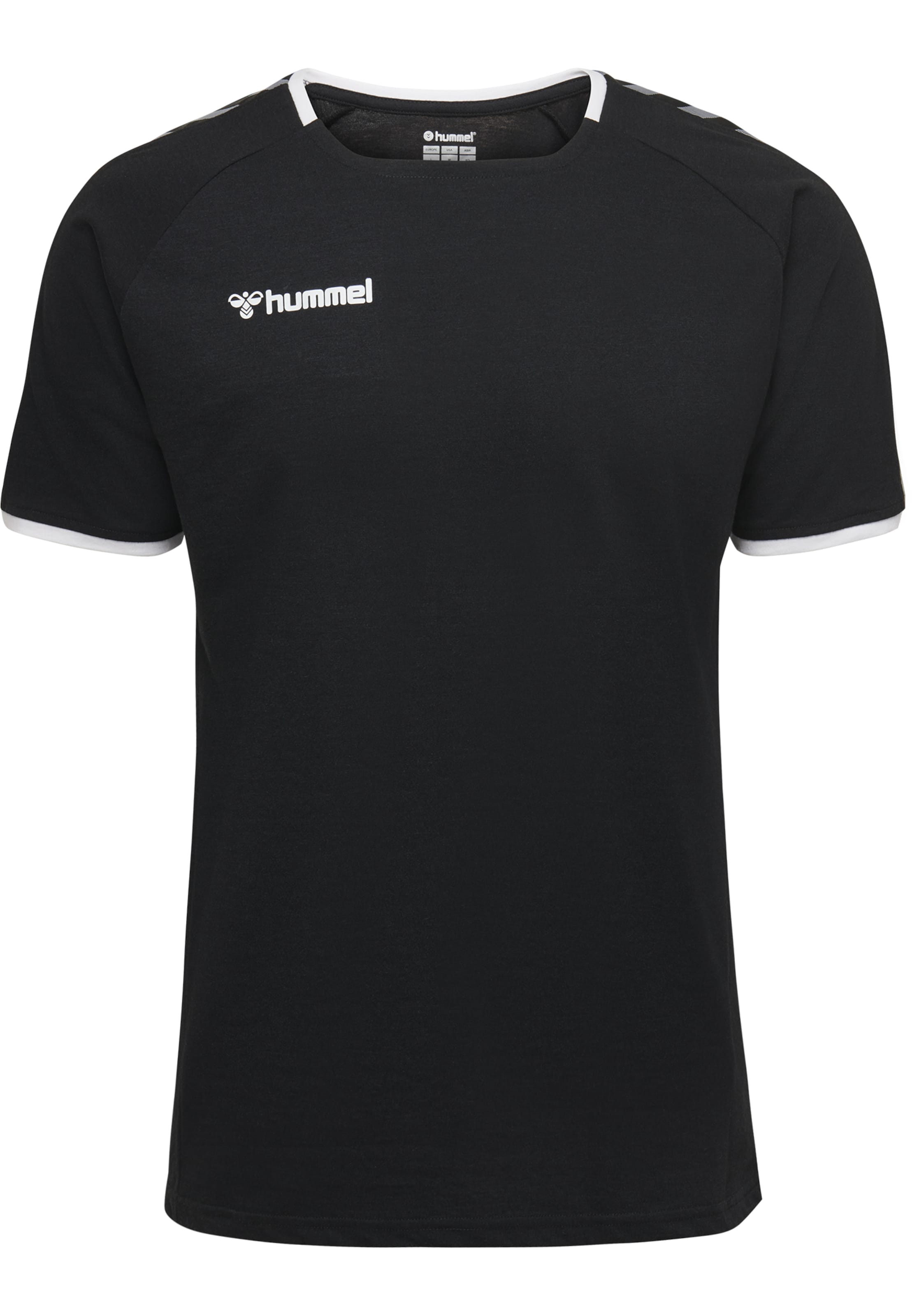 Hummel Funktionsskjorte 'Authentic' i sort: forside