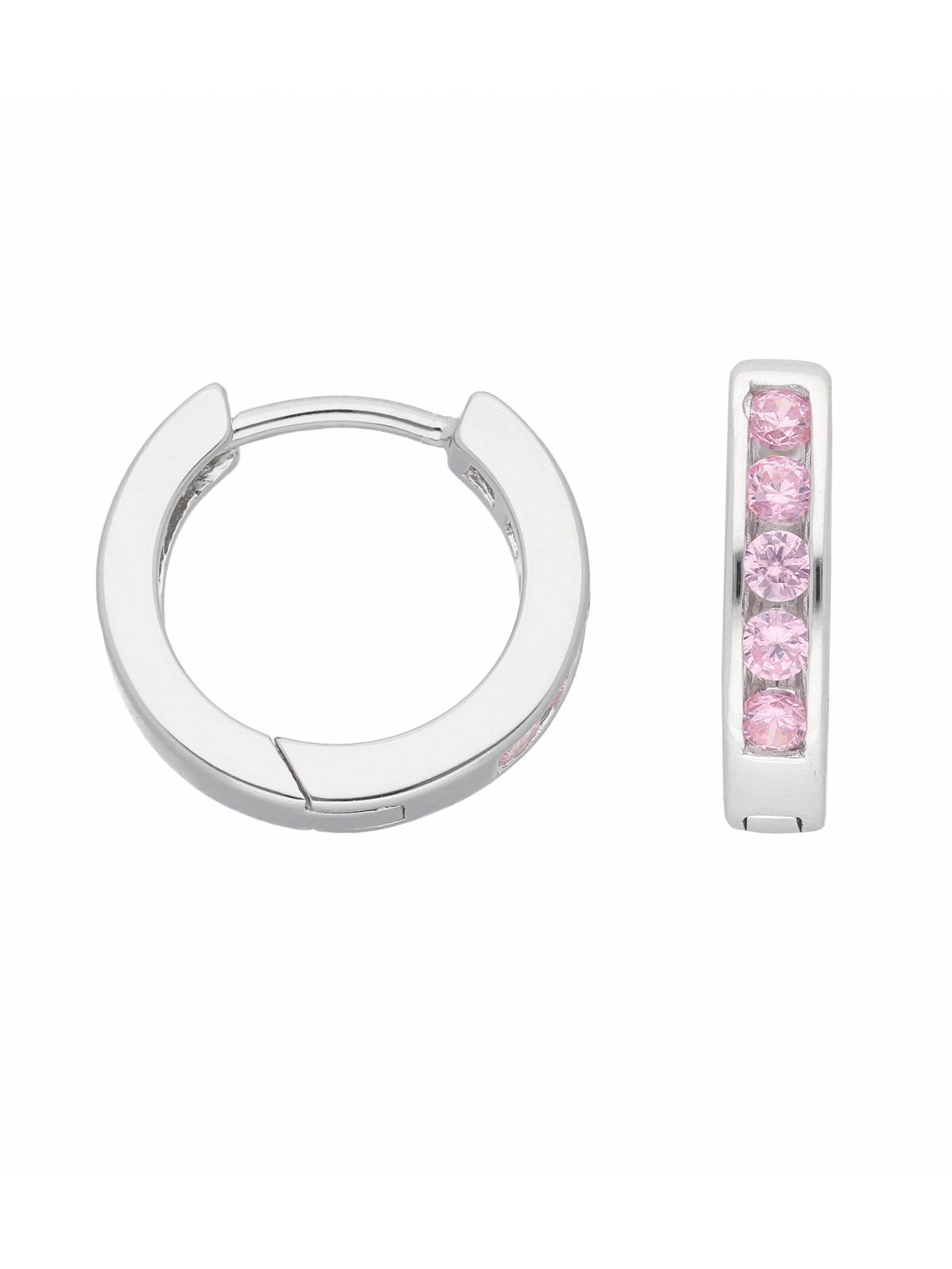 Adelia´s Ohrringe in Silber: Vorderseite