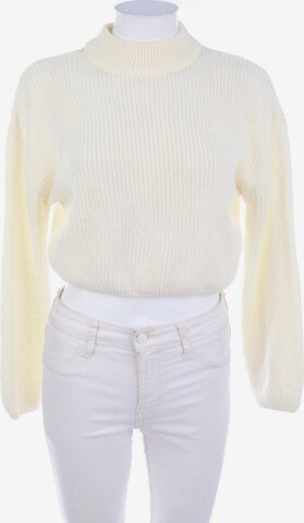 H&M Sweater & Cardigan in S in White: front