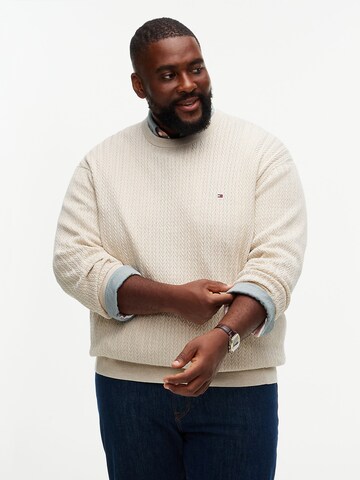 TOMMY HILFIGER Pullover in Beige: Vorderseite