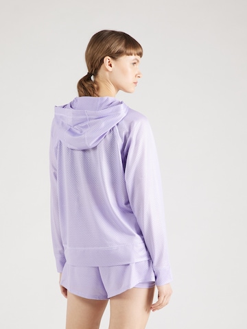 DKNY Performance Sportsweatjacke 'CHINTZ' in Lila