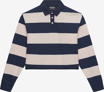 T-shirt Superdry en bleu : devant