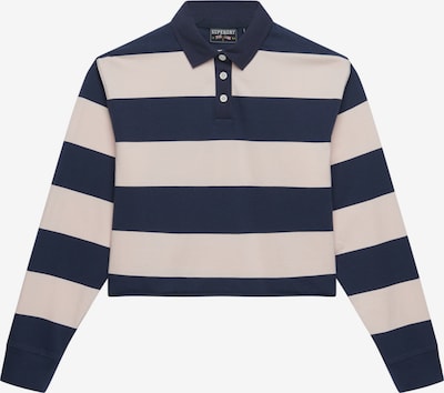 Superdry & Co Majica 'Athletic Essentials' u bež / tamno plava, Pregled proizvoda