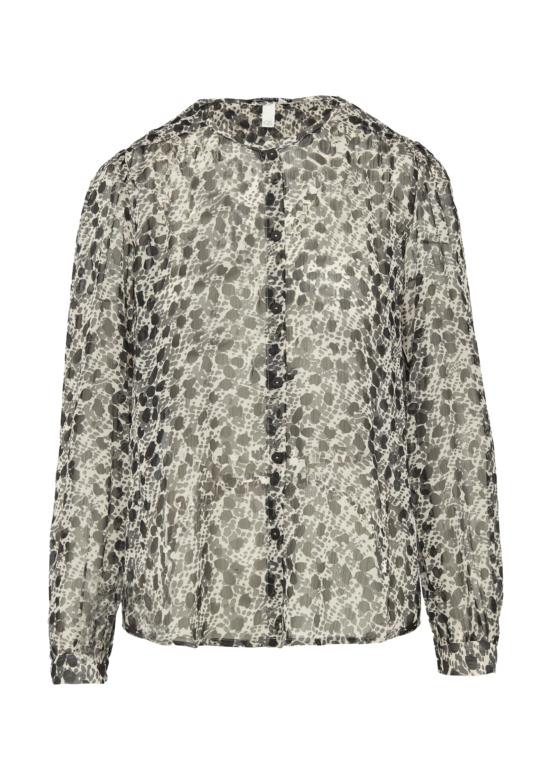 Chemisier QS en gris : devant