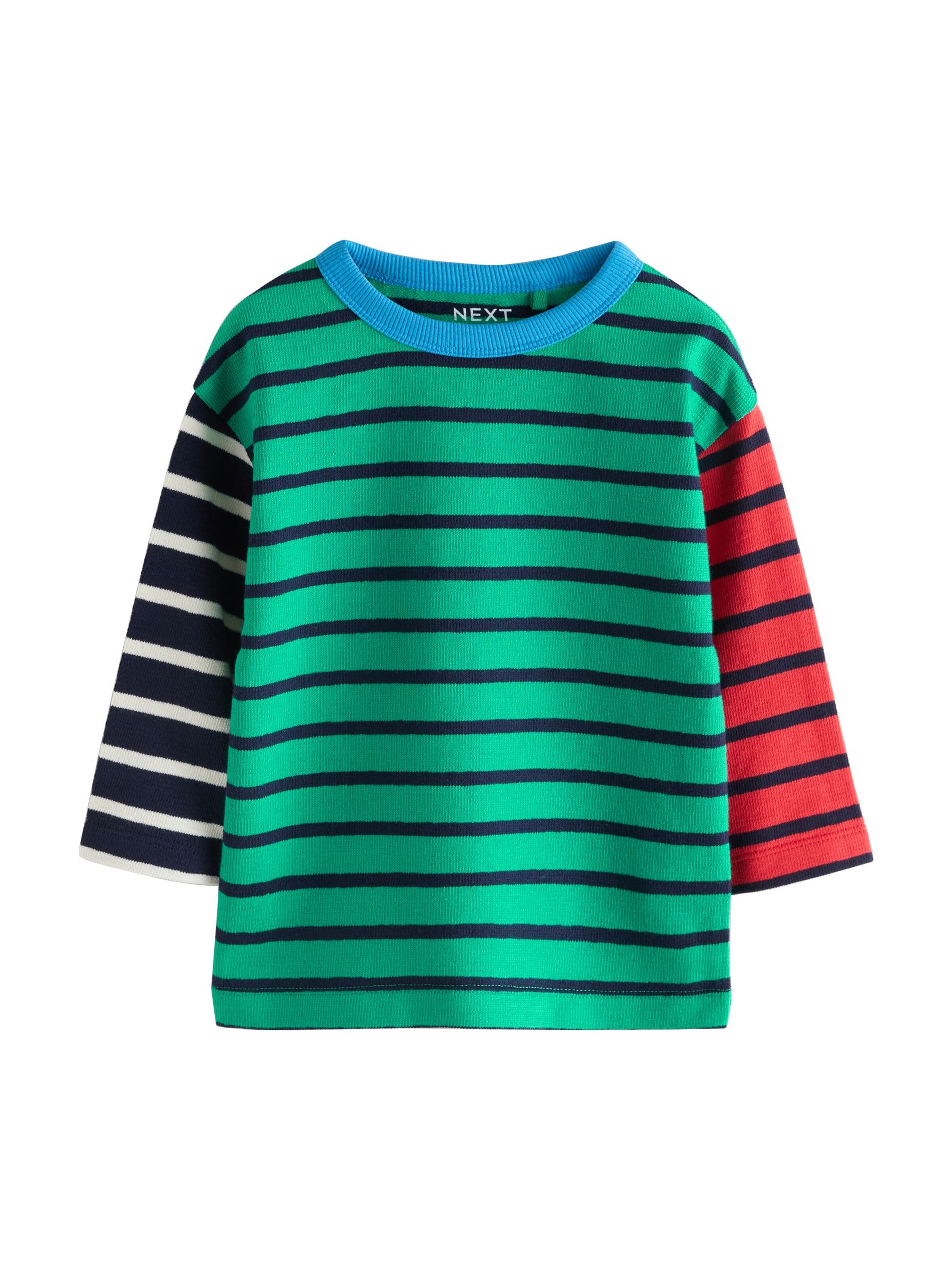Next Shirt in Grün: Vorderseite