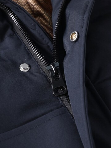 ALLTHEMEN Winterjas 'Lichtnaht' in Blauw