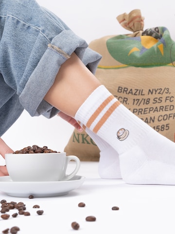 Occulto Athletic Socks 'Summer' in Brown