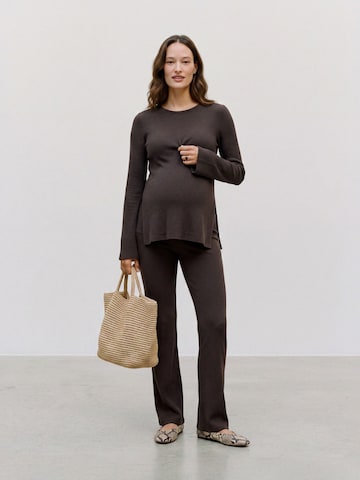 MAMALICIOUS - Camiseta 'ANNETTE' en marrón
