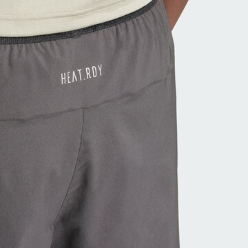 ADIDAS PERFORMANCE Regular Workout Pants 'HIIT Workout' in Grey