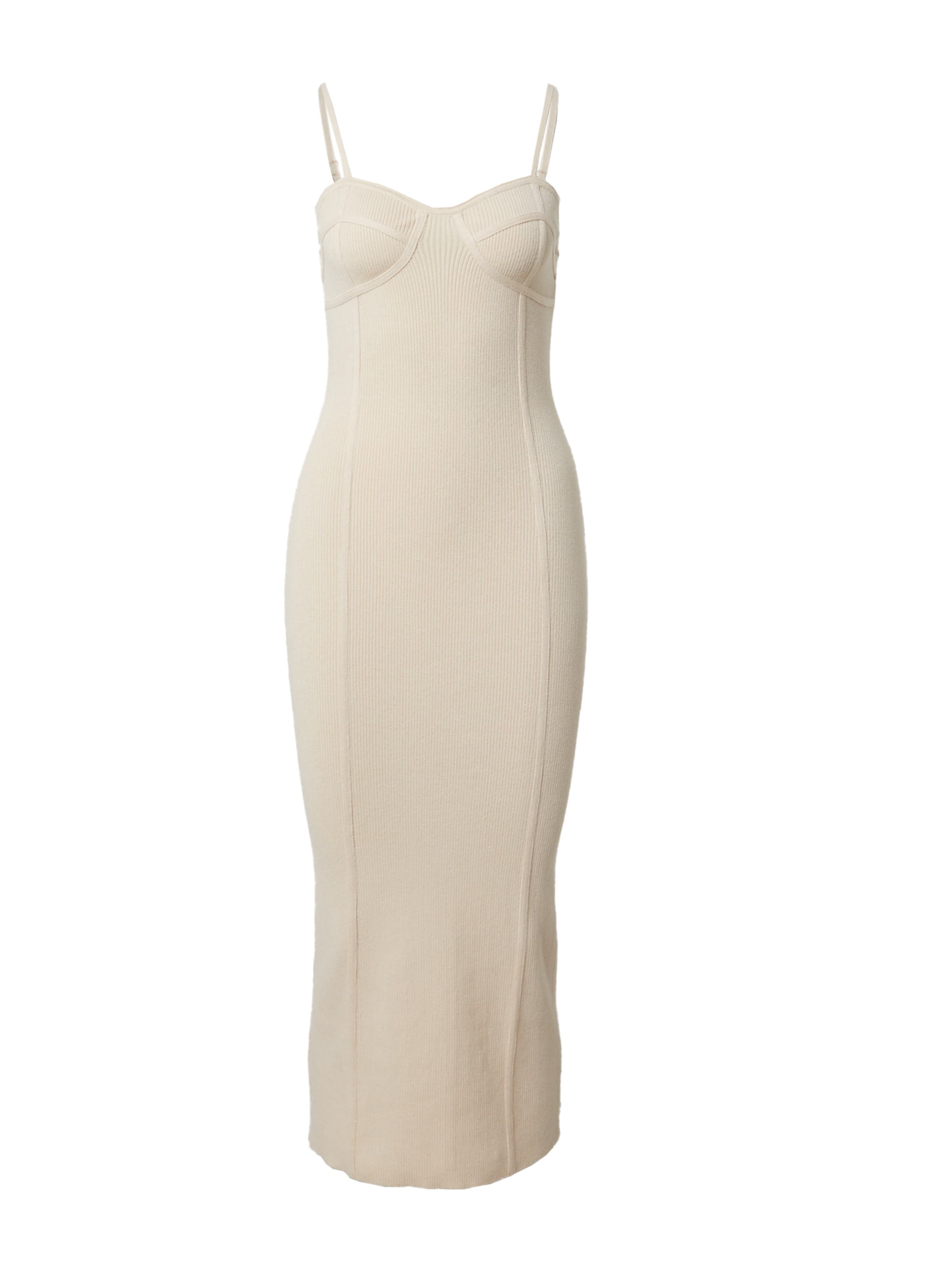 EDITED Šaty 'Suki ' – béžová: přední strana