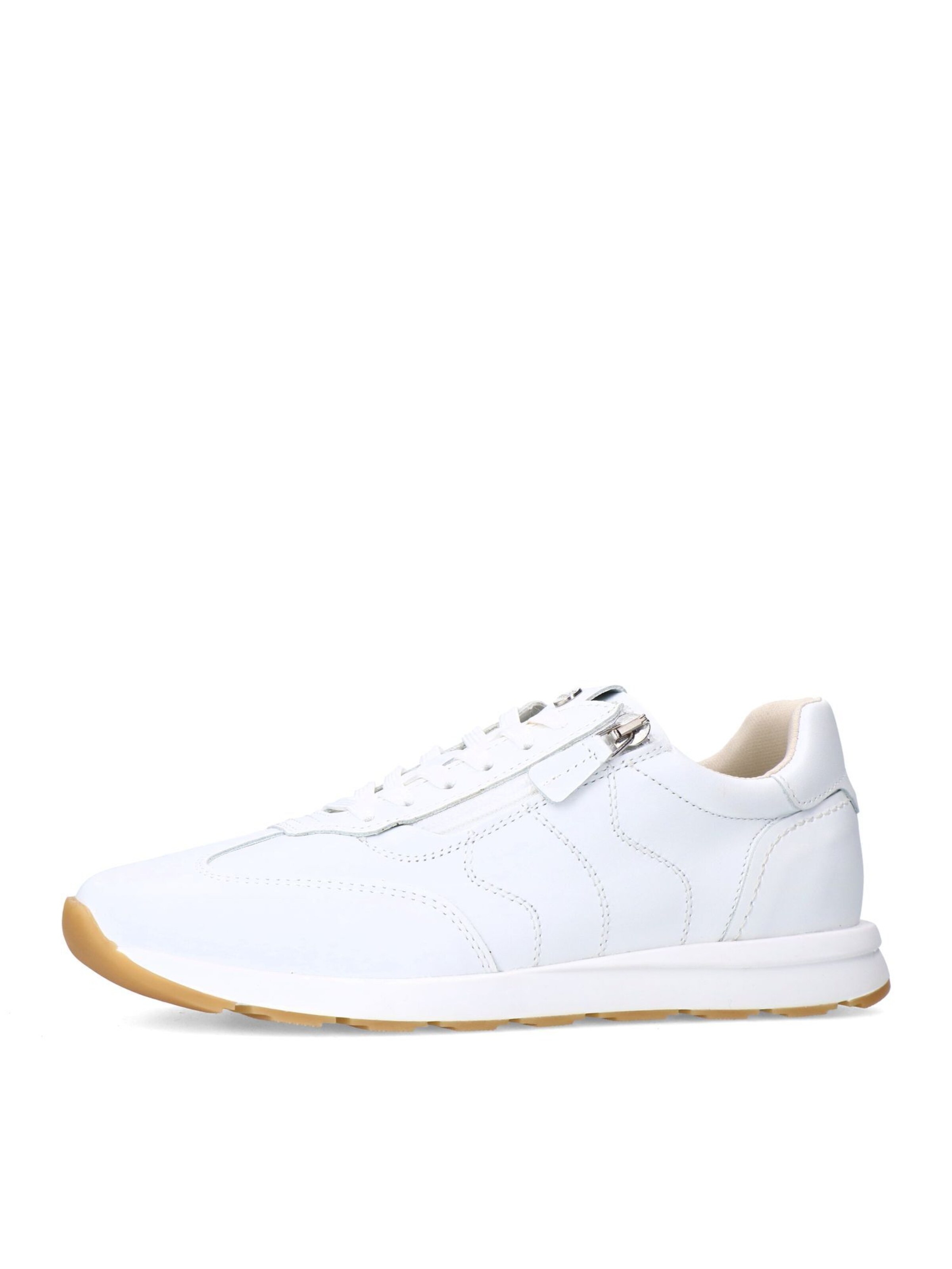 MANFIELD Baskets basses en blanc, Vue avec produit