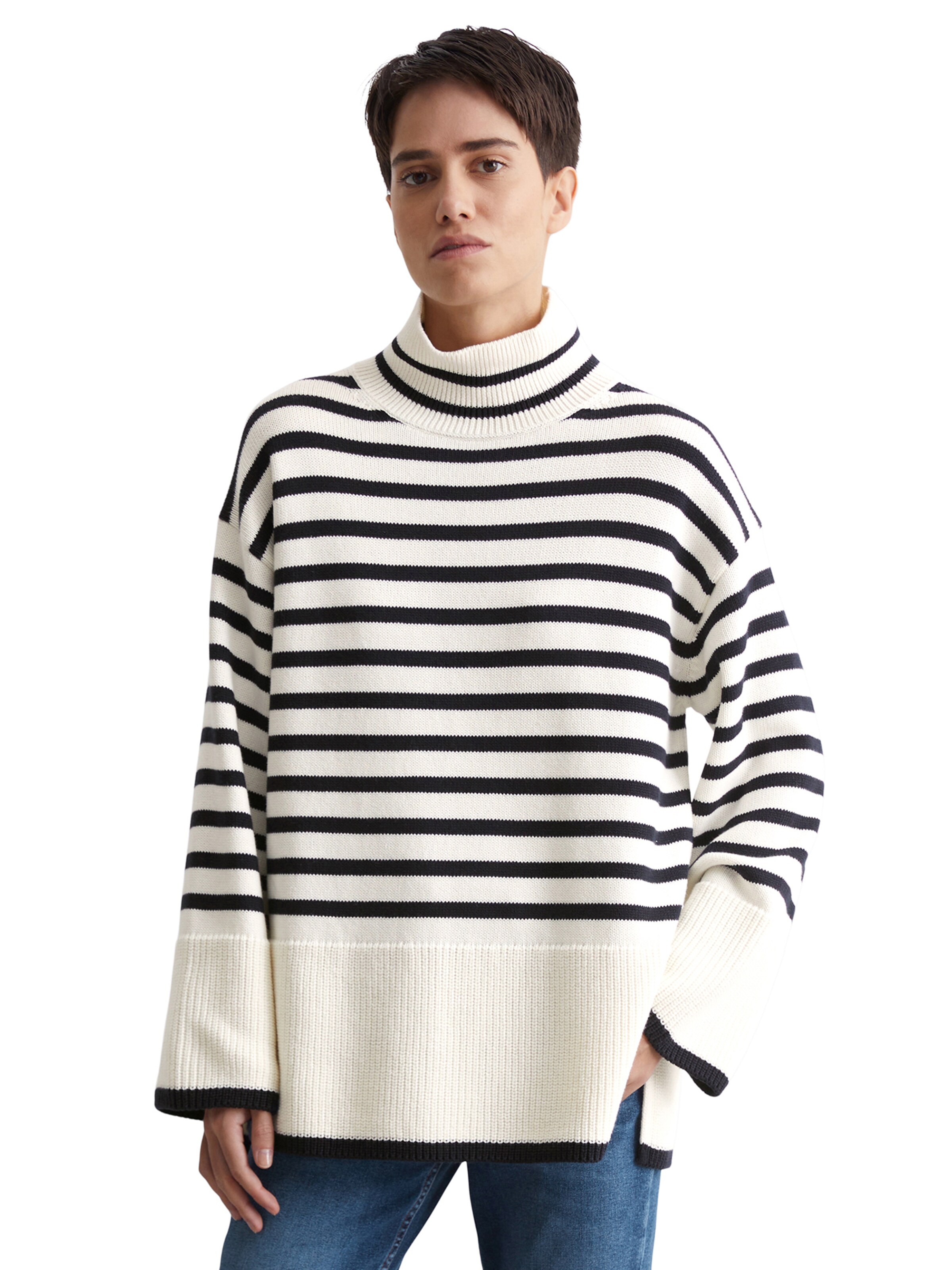 Marc O'Polo Pullover in Weiß: Vorderseite