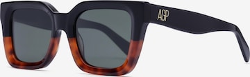 AVANT-GARDE PARIS Sunglasses 'Square Melantha' in Black: front