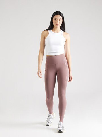 NIKE Skinny Workout Pants 'UNIVERSA' in Purple