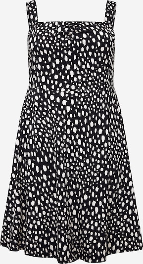 Dorothy Perkins Curve Haljina 'Rappy' u crna / bijela, Pregled proizvoda