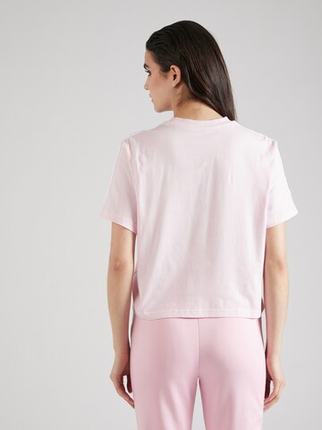 ADIDAS SPORTSWEAR Λειτουργικό μπλουζάκι 'Essentials 3-Stripes ' σε ροζ