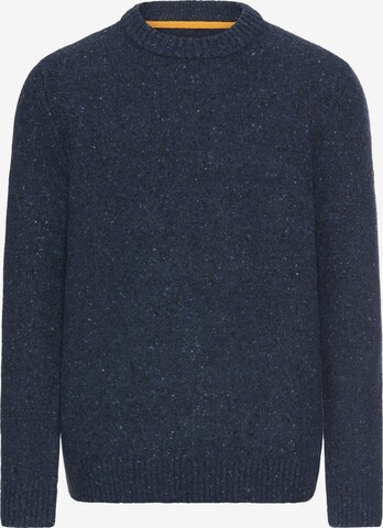 CAMEL ACTIVE Sweater in Blue: front
