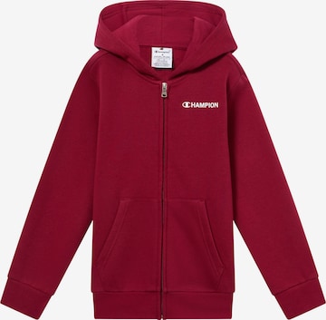 Veste de survêtement Champion Authentic Athletic Apparel en rouge : devant