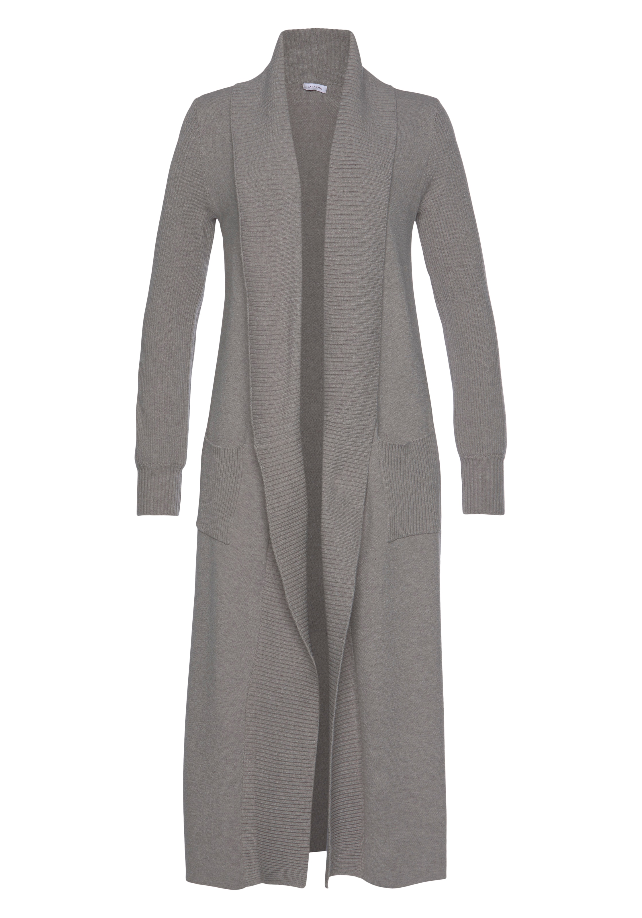 LASCANAKardigan - siva boja: prednji dio