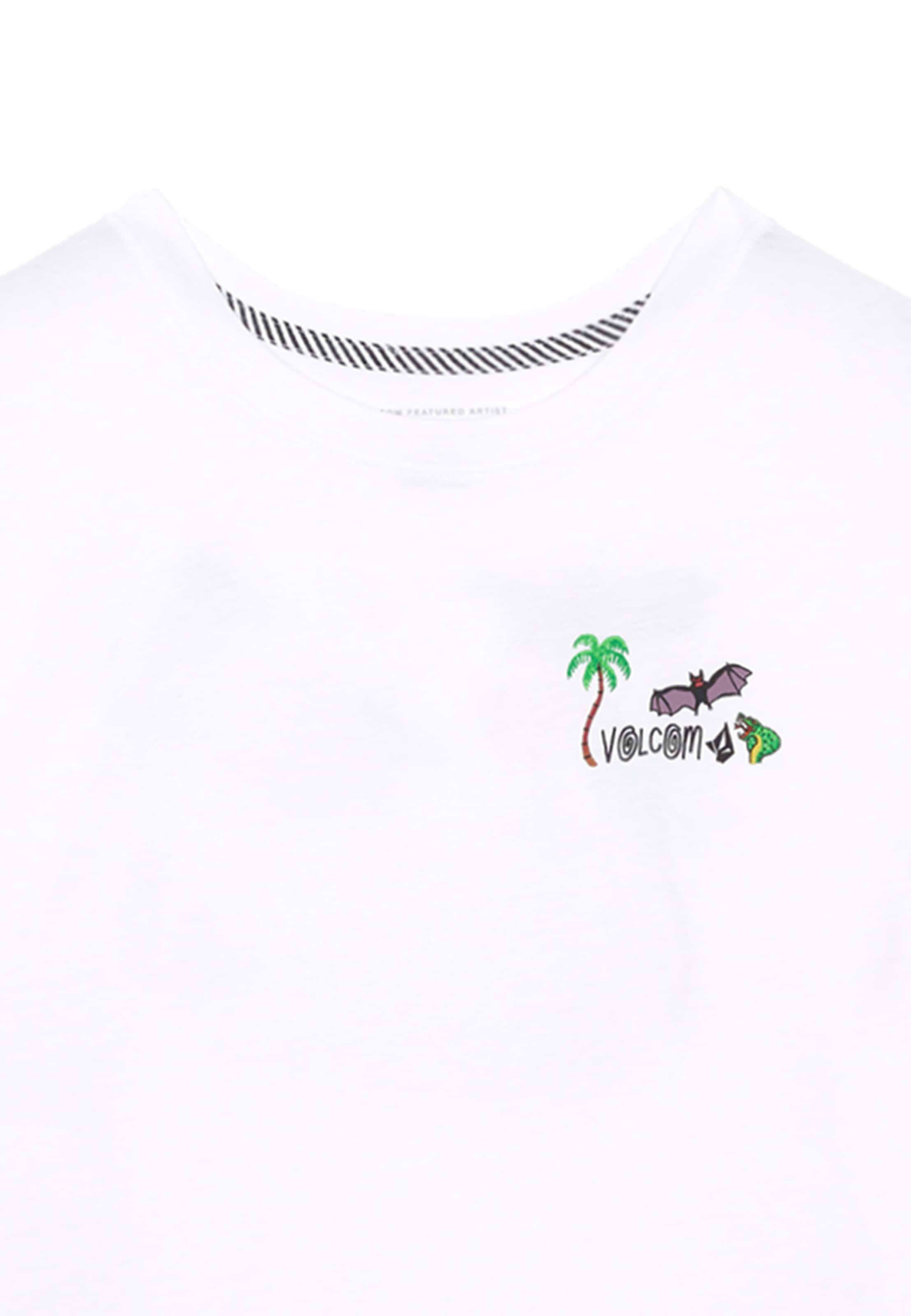 T-Shirt 'FA Ozzy 1' Volcom en blanc