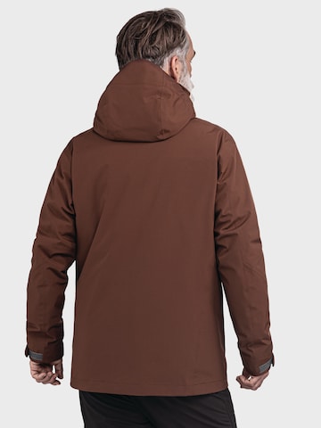 Schöffel Outdoorjas 'Tamina' in Bruin