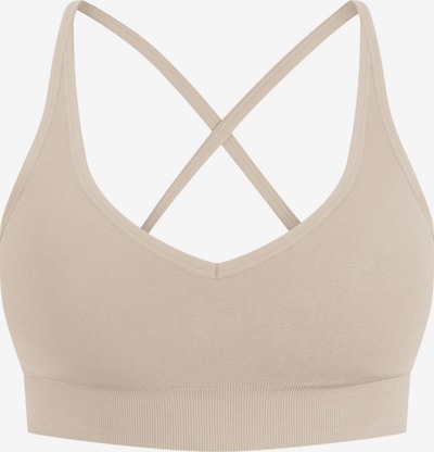 Smilodox Sport BH Cetrina in XS in taupe, Produktansicht