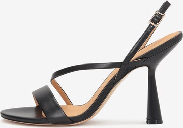 Kazar Studio Strap Sandals in Black: front