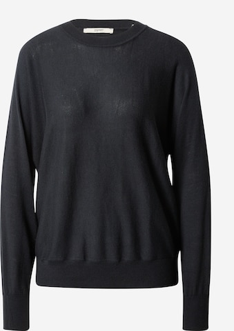 ESPRIT Sweater in Black: front