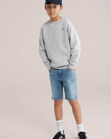 WE Fashion Szabványos Farmer - kék