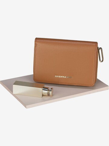 Porte-monnaies ' Luna Small Zip Around Wallet KBP54 ' MANDARINA DUCK en marron