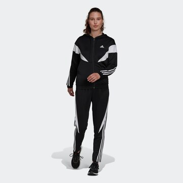 Survêtement ADIDAS SPORTSWEAR en noir : devant