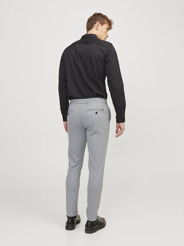 JACK & JONES Slimfit Chinohose in Grau