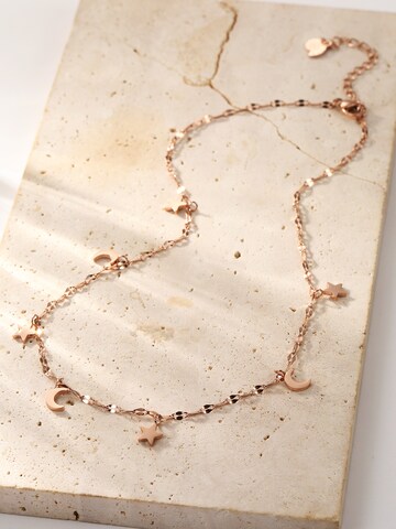 Hey Happiness - Cadena 'Celestial' en oro