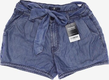 7 for all mankind Shorts S in Blau: predná strana