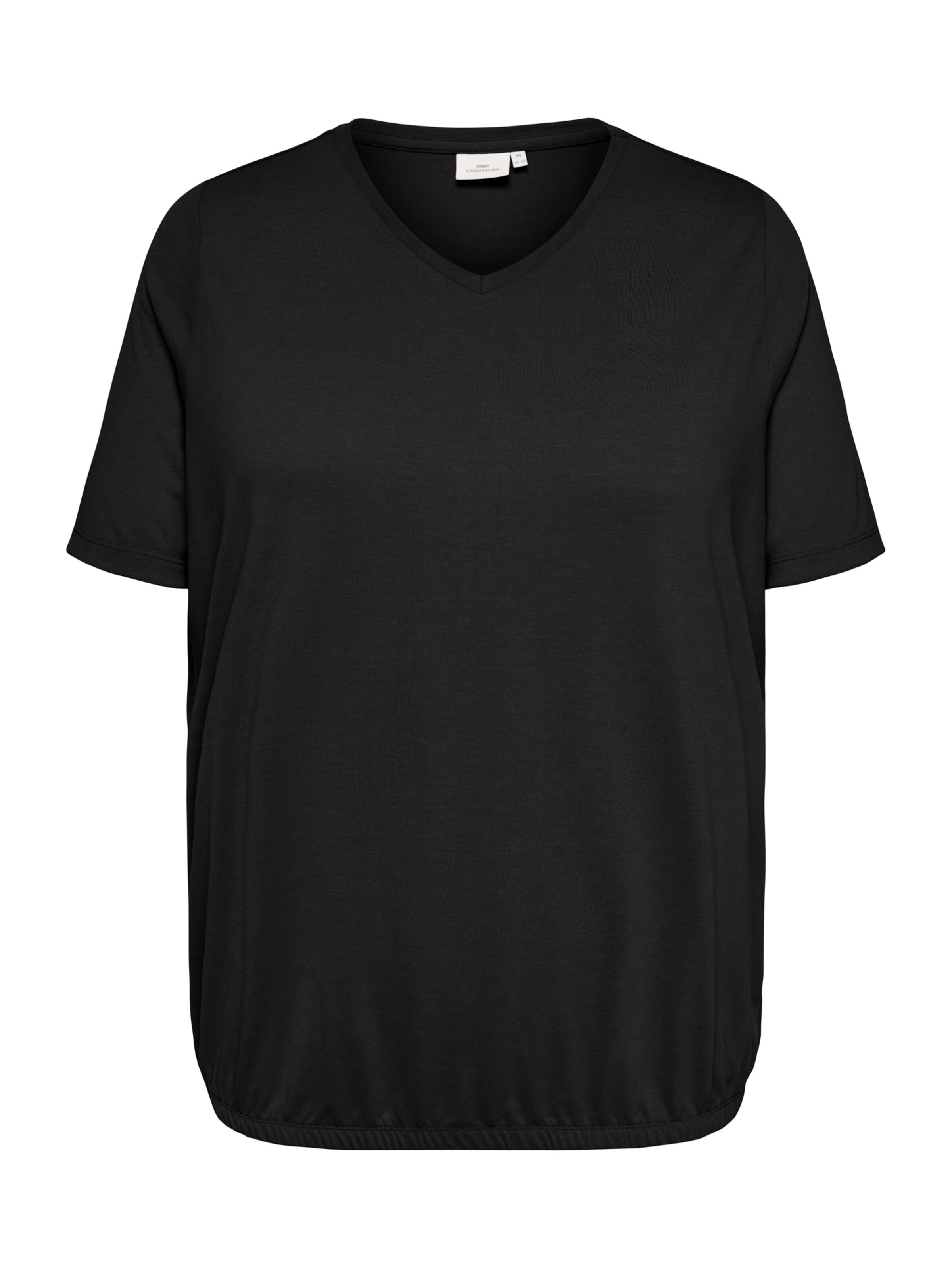 ONLY Carmakoma Majica 'CARCORAL' v velikosti XL-XXL  | črna barva, Prikaz izdelka
