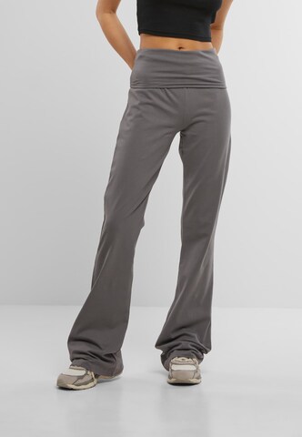 évasé Pantalon DEF en gris : devant