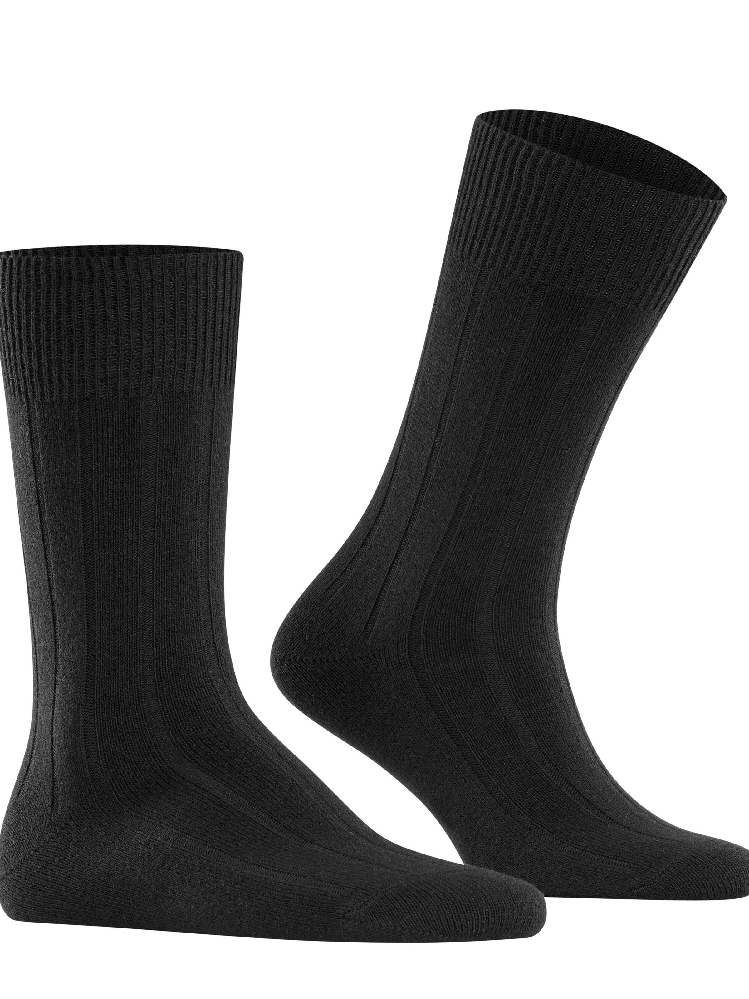 FALKE Socken 'Lhasa' in Schwarz