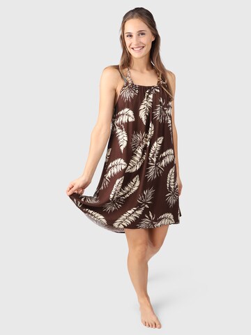 BRUNOTTI Beach Dress in Brown: front