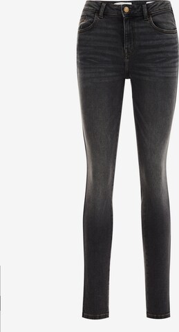 WE Fashion Skinny Jeans in Blauw: voorkant