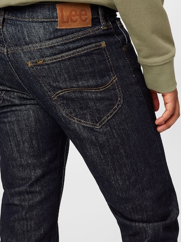 Coupe slim Jean 'DAREN ZIP FLY' Lee en bleu