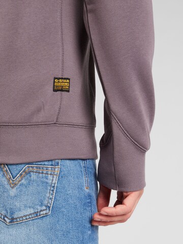 G-Star RAW Sweatshirt 'Premium core' i brun