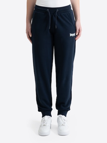 Regular Pantalon de sport 'Weycroft' LONSDALE en bleu : devant