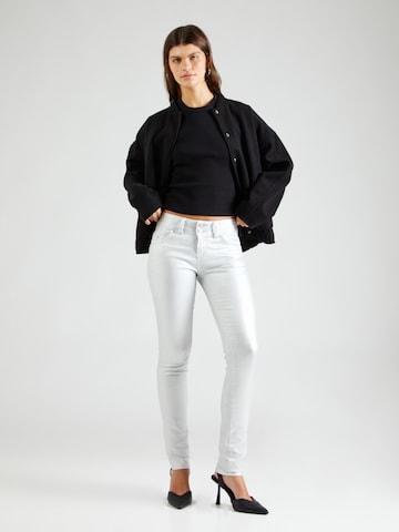 LTB Slimfit Jeans 'MOLLY' i grå: framsida